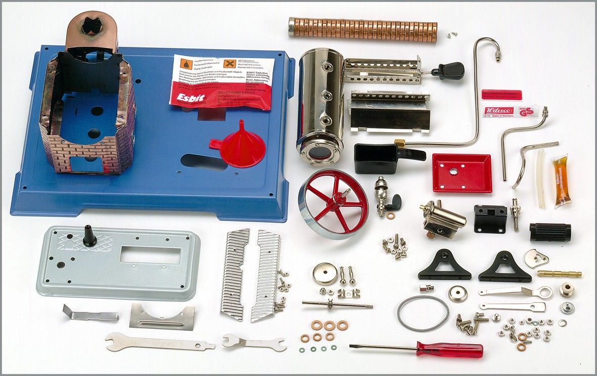 Wilesco Dampfmaschine D9 Bausatz