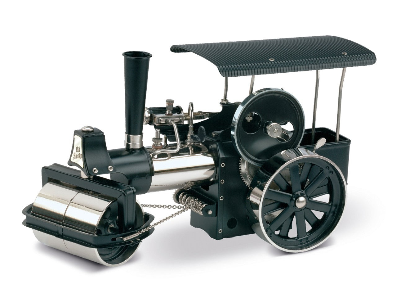 Wilesco Dampfwalze D368 schwarz/nickel