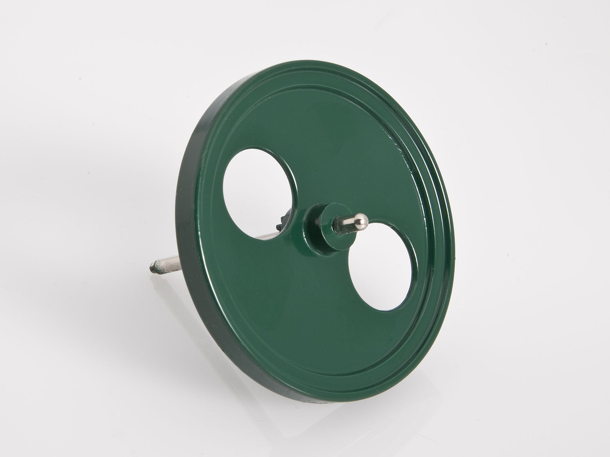 Volant moteur D80 mm, avec axe, vert