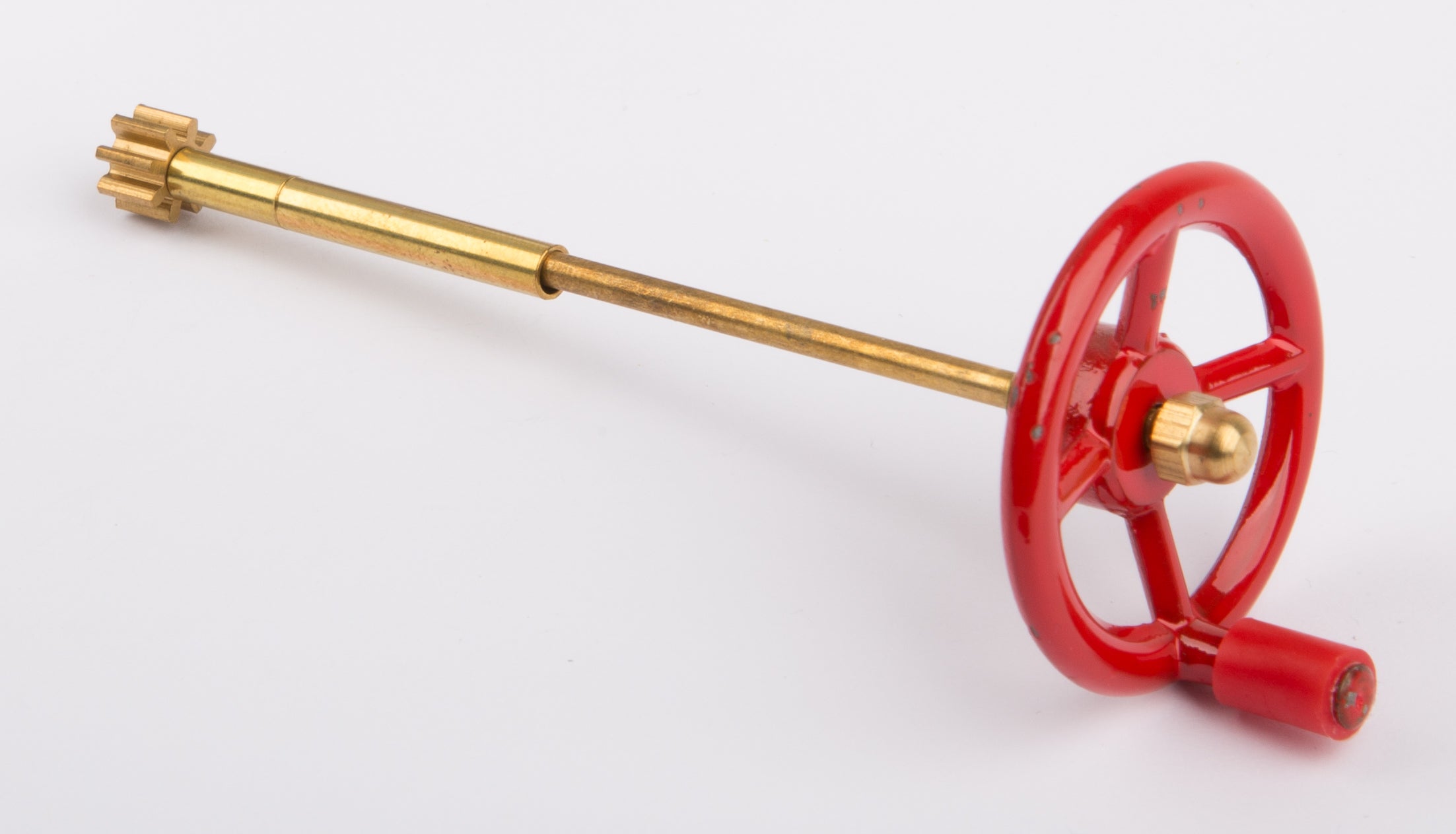 Volant complet avec colonne, rouge