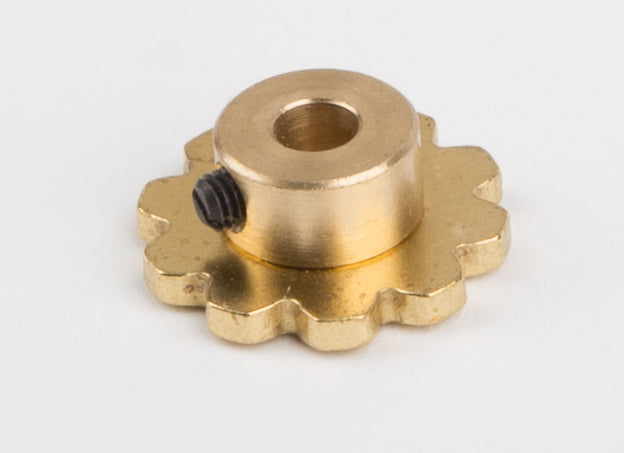 Engrenage D18 mm, 10 dents, alésage 4 mm
