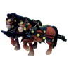 Wilesco Z431 Attelage de chevaux