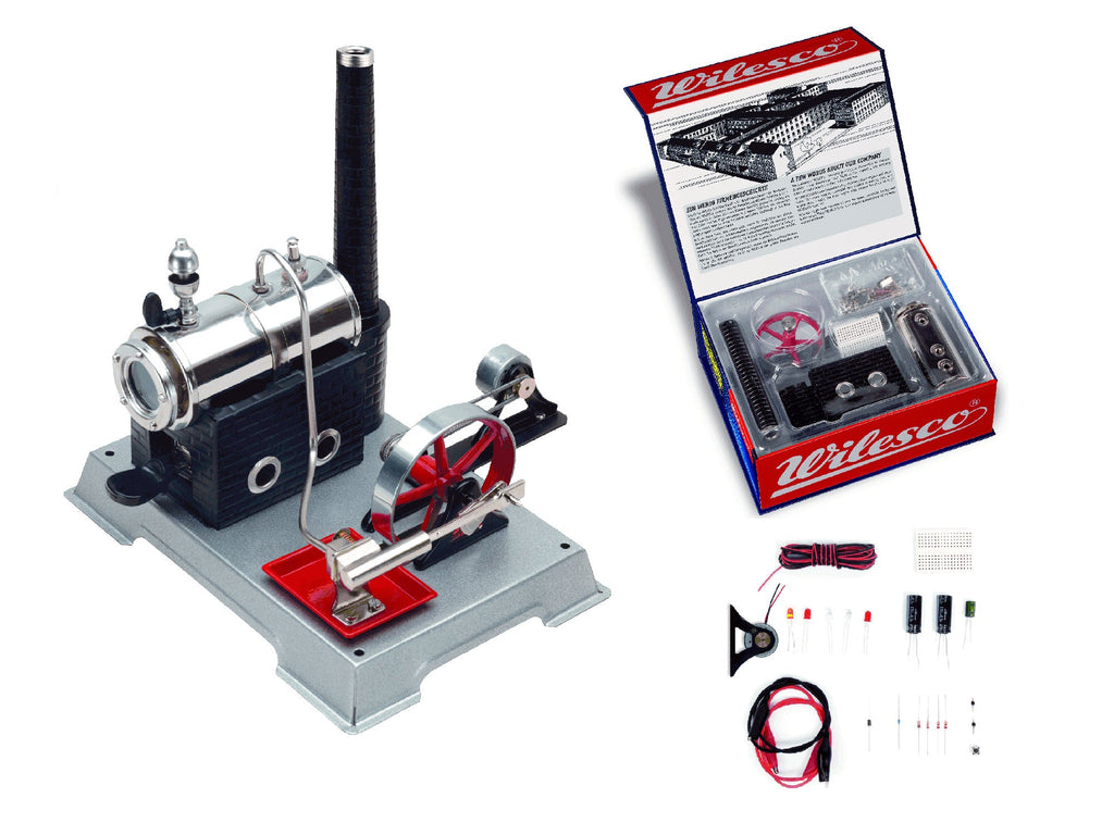 Wilesco Dampfbox D100 E Dampfmaschinen Bausatz