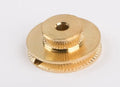 Schnurlaufrolle / Doppelschnurlaufrolle 25 mm messing blank
