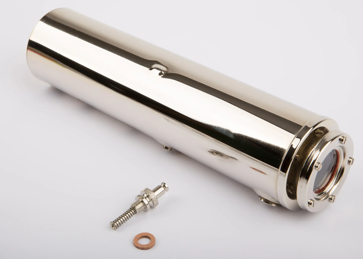 Kessel mit Federsicherheitsventil inkl. Glas