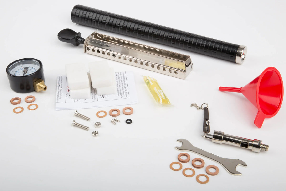 Zubehör komplett im Beutel