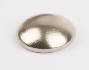 Befestigungskappe für 4 mm Achse, vernickelt