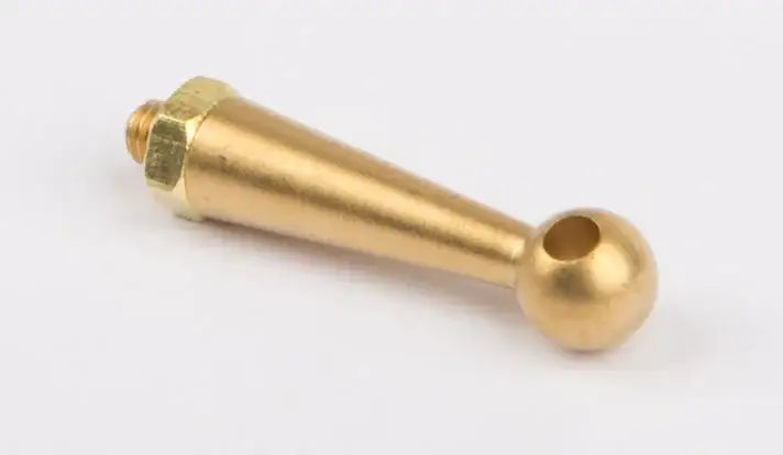 Geländerstützen, messing, mit Muttern